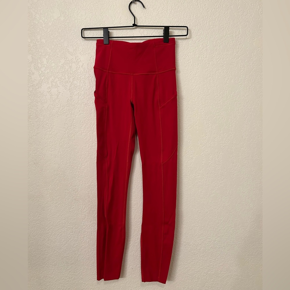 Lululemon fast and free 7/8 tight *non-reflective nulux